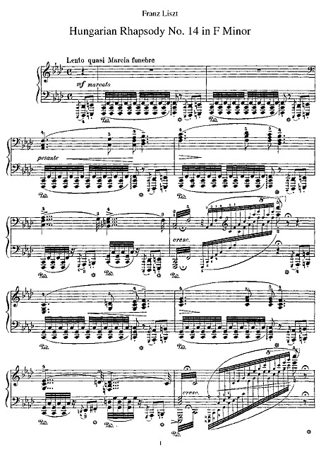 Miniatura di partitura