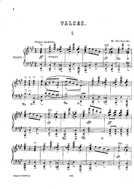 Miniatura de partitura