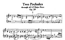 Miniatura de la partitura