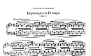 Miniatura de partitura