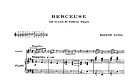 Miniatura de partitura