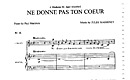 Manon Act I - 声楽、ピアノ - 楽譜 - カントリーアン, 無料楽譜