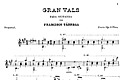 Miniatura de partitura