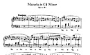 Miniatura de partitura