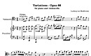 Miniatura de partitura