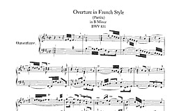 Overture in the French style ピアノ - 楽譜 - カントリーアン