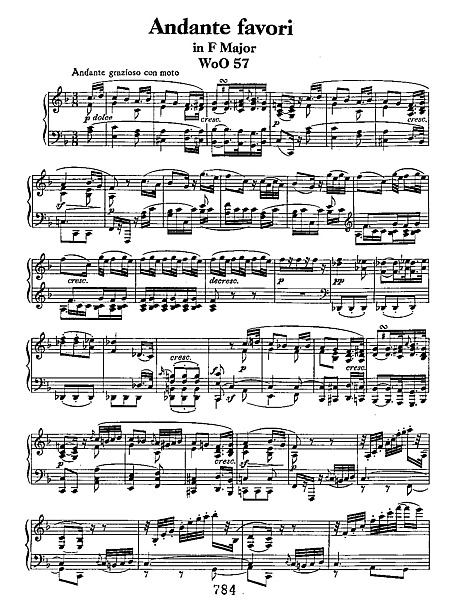 Miniatura de partitura