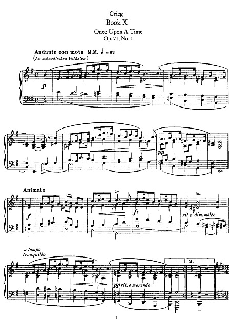 Miniatura de partitura