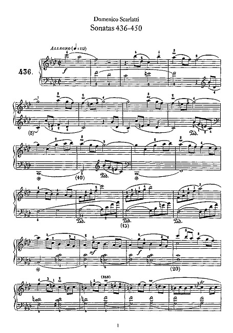 Miniatura di partitura