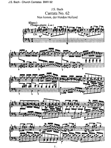 Miniatura de partitura