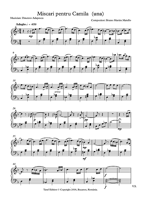 Miniatura de partitura