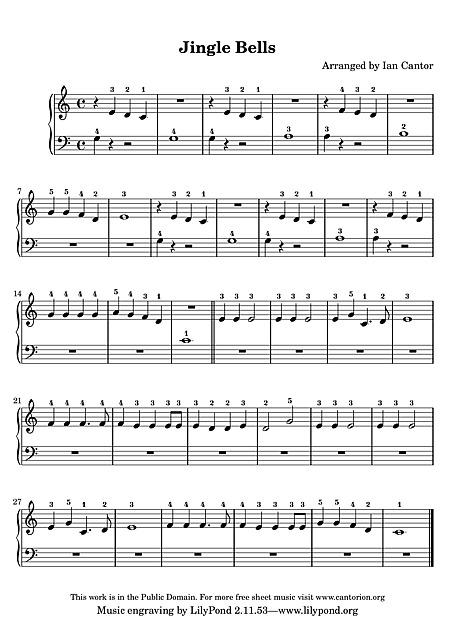 Miniatura de la partitura