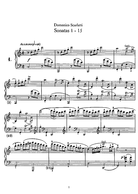 Miniatura de la partitura