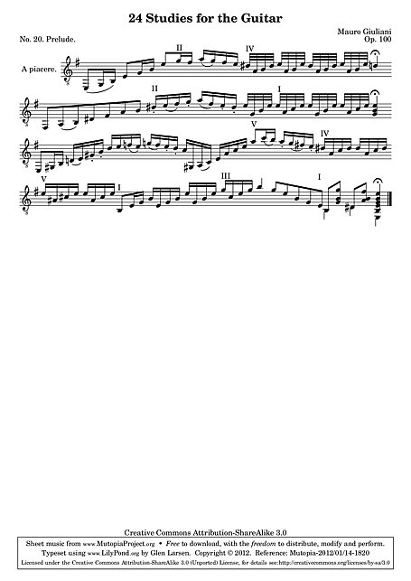 Miniatura de partitura