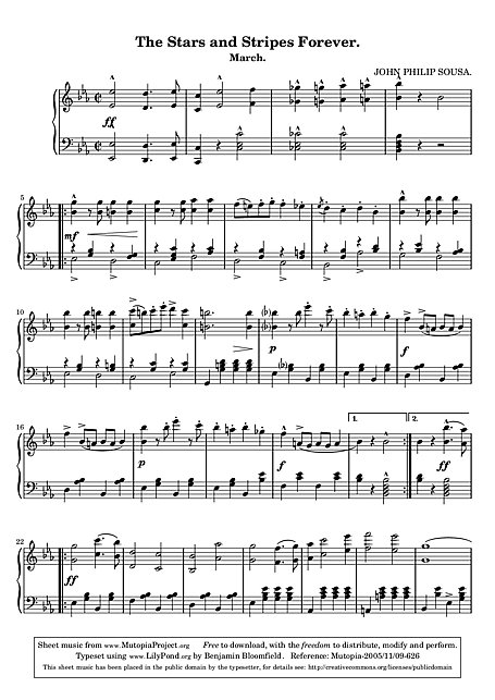 Miniatura de partitura