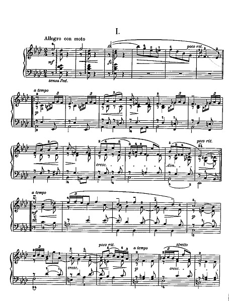 Miniatura di partitura