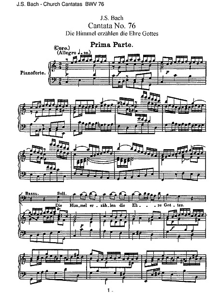 Miniatura de la partitura