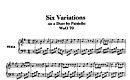 Miniatura de la partitura