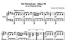 Miniatura de partitura